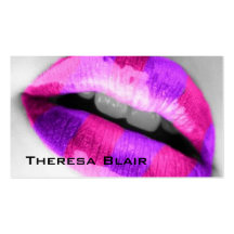 Makeup Artist Beauty Business Card