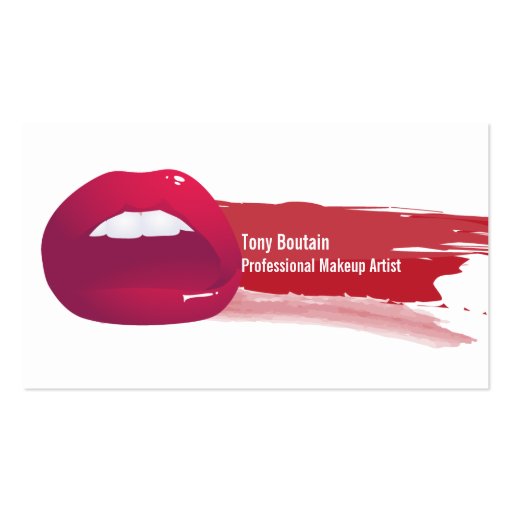 Makeup Artist Business Card Template