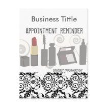 Makeup & Facial  Appointment Reminder Post Card