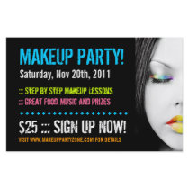 Makeup Party Flyer