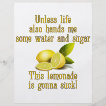 Making Lemonade Flyer