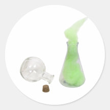MakingPotion103109 copy Round Sticker