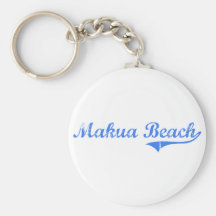 Makua Beach Hawaii Classic Design Key Chains