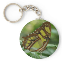 Malachite Butterfly Keychain