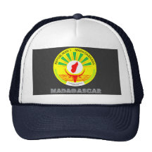 Malagasy Emblem Mesh Hat