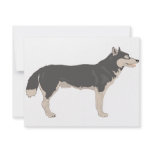 Malamute Personalized Invitations