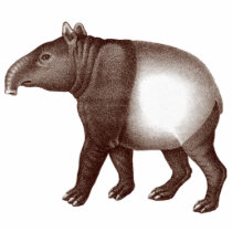 Malayan Tapir / Asian Tapir Magnet for your Fridge Acrylic Cut Out