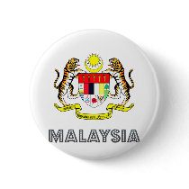 Malaysia Coat of Arms Pin