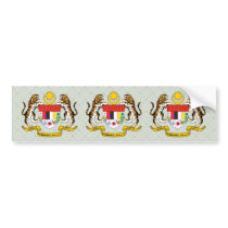 Malaysia Coat of Arms detail Bumper Stickers