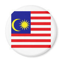 Malaysia High quality Flag Fridge Magnet