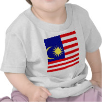 Malaysia High quality Flag Tee Shirts