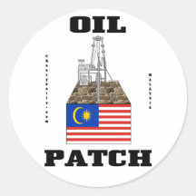 Malaysia Oil Patch,Sticker,Oil,Gas,Miri Oil Field