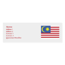 Malaysia - Skinny business cards