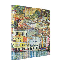 Malcesine on Lake Garda By Gustav Klimt Gallery Wrapped Canvas