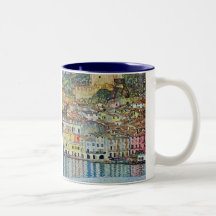 Malcesine on Lake Garda By Gustav Klimt Mug