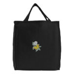 Male Alfalfa/ Butterfly Pea embroidered bags