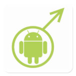 Male Android (Sign / Symbol) Bugdroid stickers