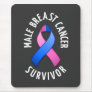 Male Breast Cancer Survivor Mousepad