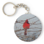 Male Cardinal keychains