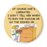 male chauvinist pig joke magnets