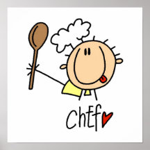 Male Chef Print