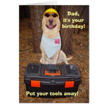 Male/Dad Funny Birthday Card