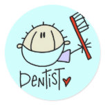 Male Dentist Stickers