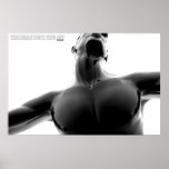 Male Free (Black) posters