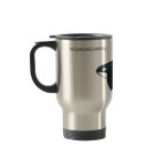 Male Killer Whale Travel Mug