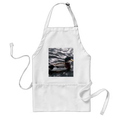 Male Mallard Duck Apron by CreatureCreations