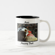 Male Muscovy Duck Coffee Mug