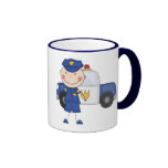 Male Police Officer Tshirts and Gifts Coffee Mug