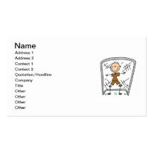 Male Soccer Goal Keeper T-shirts and Gifts Business Card Templates