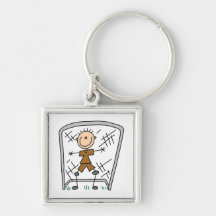 Male Soccer Goal Keeper T-shirts and Gifts Keychain