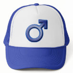 Male Symbol Mesh Hat