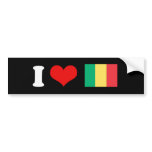 Mali Flag Bumper Sticker