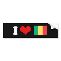 Mali Flag Bumper Sticker
