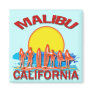 MALIBU BEACH CALIFORNIA REFRIGERATOR MAGNET