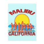 MALIBU BEACH CALIFORNIA POST CARDS