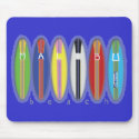 Malibu Beach Surfboards mousepads