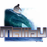 Malibu Beach Surfing photo sculptures