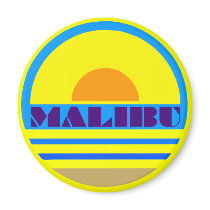 MALIBU FRIDGE MAGNETS