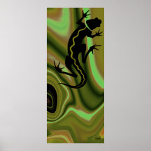 Malibu Salamander Print (willow/sage)