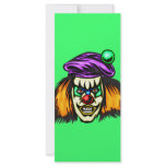 Malicious Evil Clown rack cards