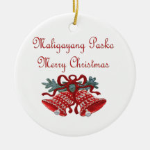 Maligayang Pasko Christmas Tree Ornaments