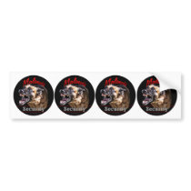 Malinois Security Bumper Sticker