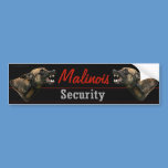 Malinois Security bumper sticker bumper stickers