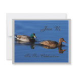 Mallard Couple Invitation