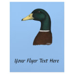 Mallard Drake Head flyers