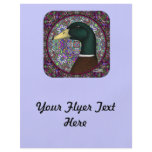 Mallard Drake Mosaic Circle flyers